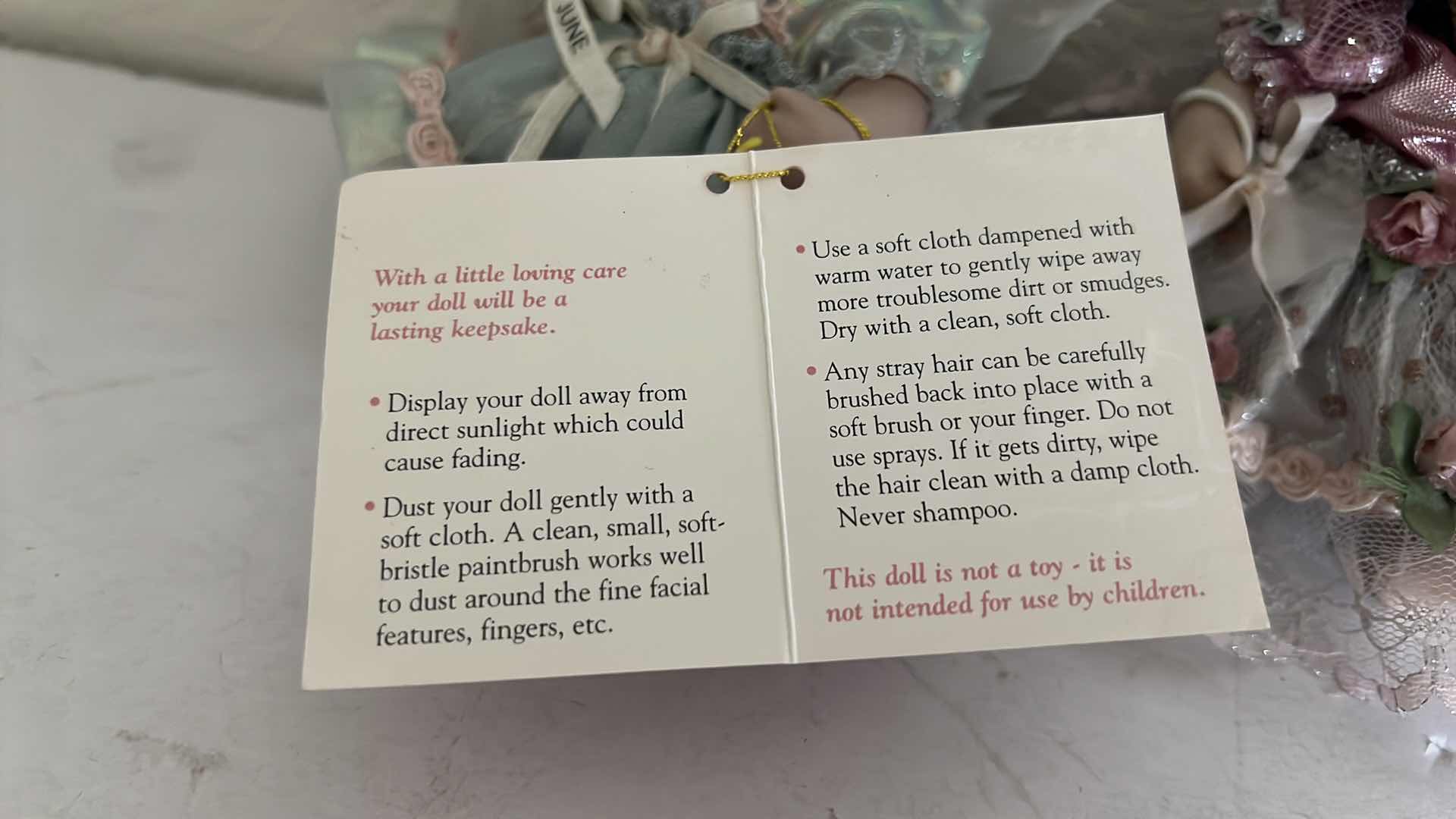 Photo 1 of 2-PARADISE GALLERIES COLLECTIBLE PORCELAIN DOLLS