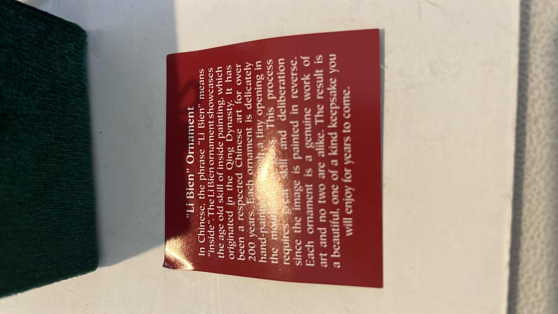 Photo 1 of 2-COLLECTIBLE CHRISTMAS ORNAMENTS