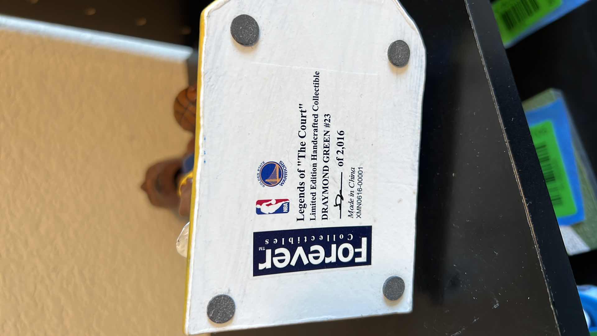 Photo 1 of GOLDEN STATE WARRIORS DRAYMOND GREEN 23 BOBBLE HEAD COLLECTIBLE