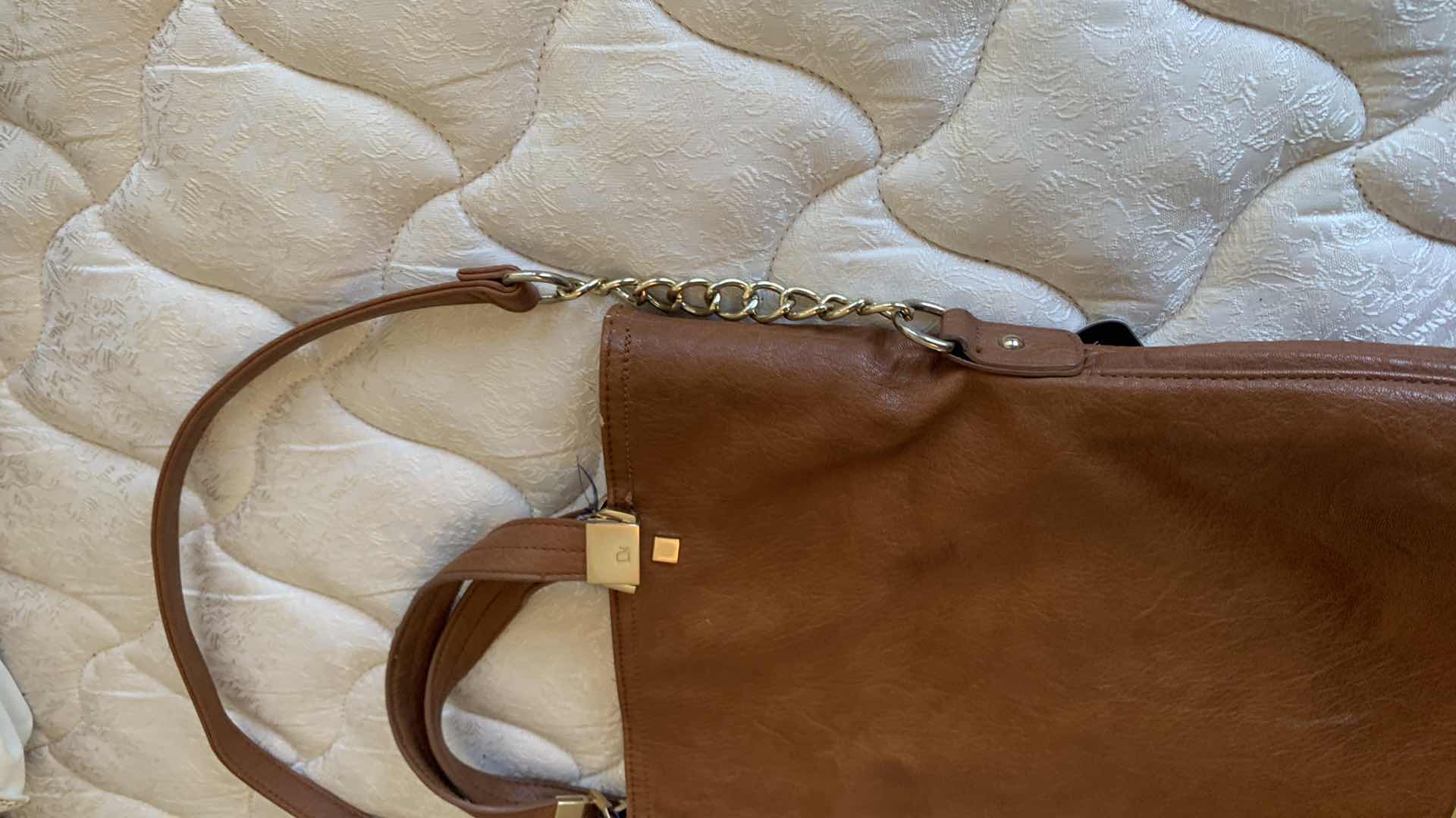 Photo 3 of DANIEL NICOLE NEW YORK, BROWN HANDBAG