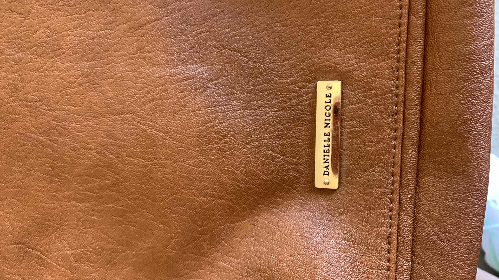 Photo 2 of DANIEL NICOLE NEW YORK, BROWN HANDBAG