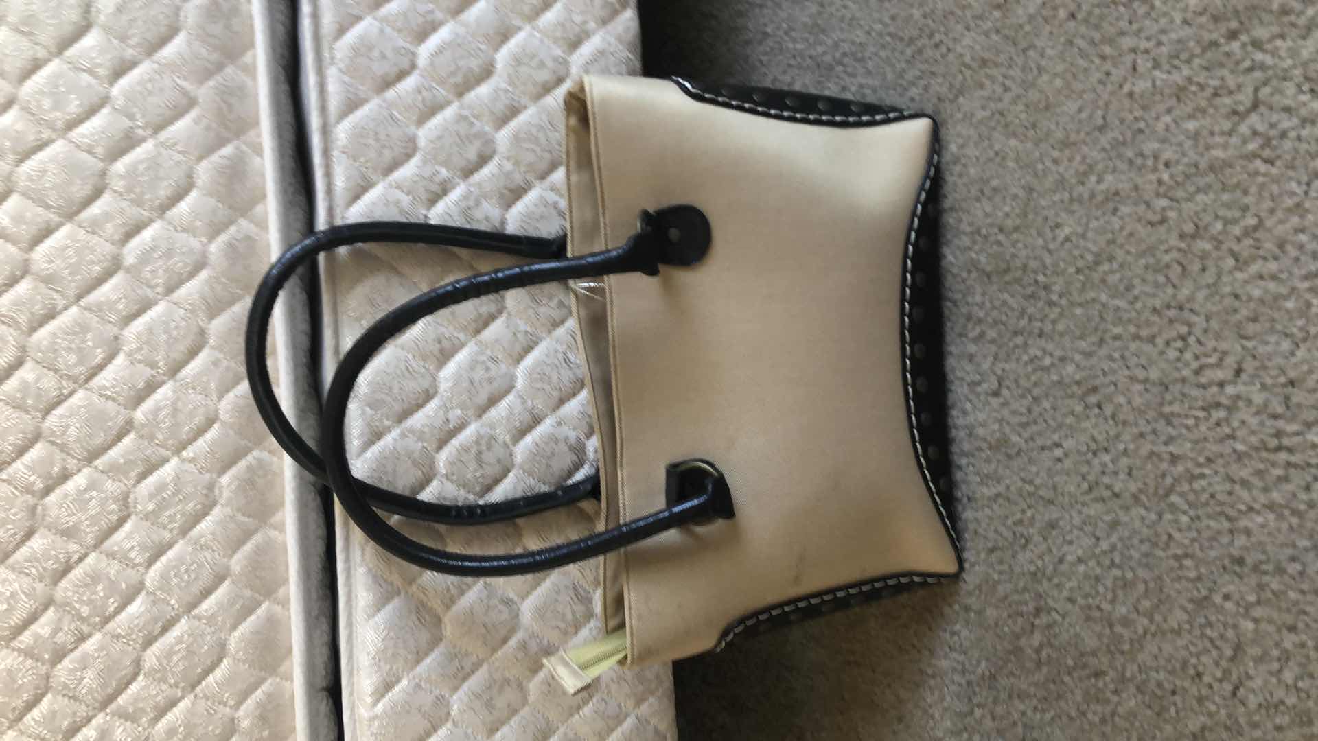 Photo 2 of NEW HANDBAG, CANVAS, EMBROIDERY,FAUX LEATHER