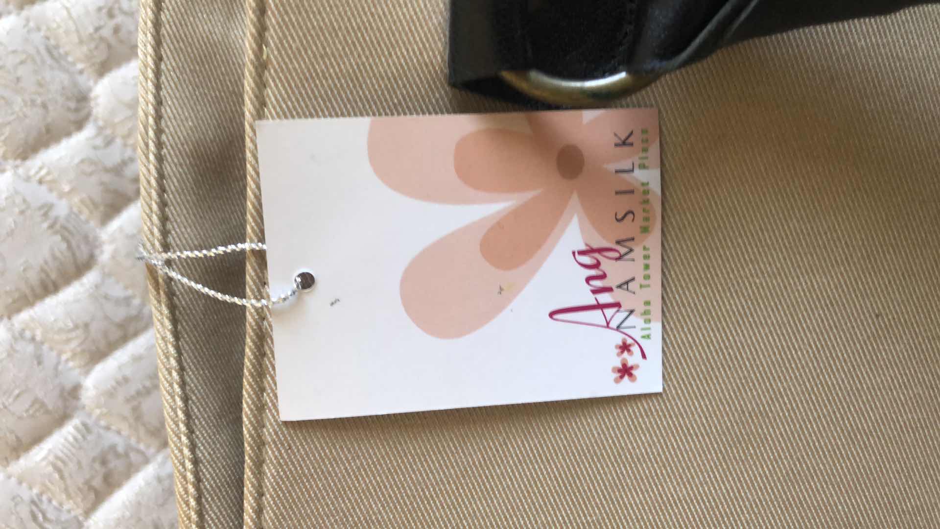 Photo 1 of NEW HANDBAG, CANVAS, EMBROIDERY,FAUX LEATHER