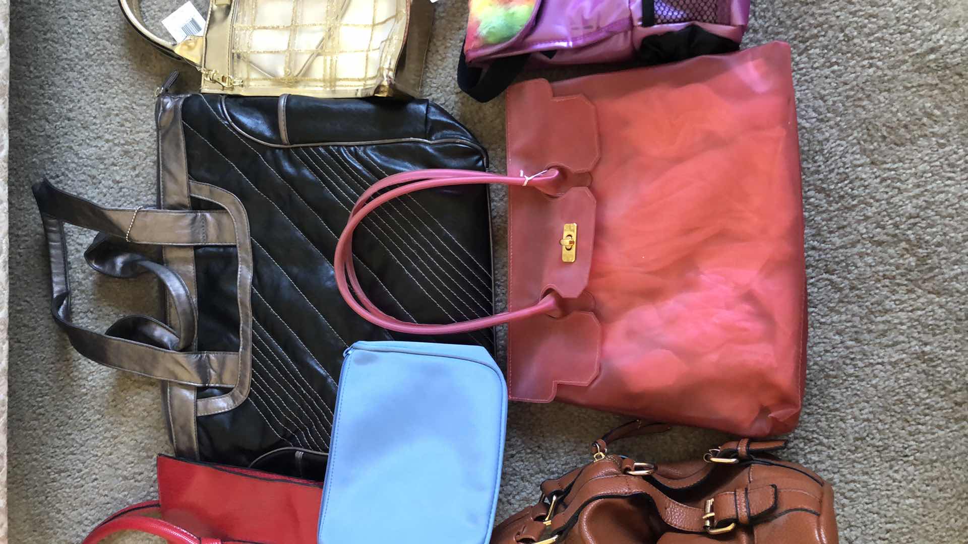 Photo 1 of 6 HANDBAGS/ TOTES AND 1 LUNCHBAG