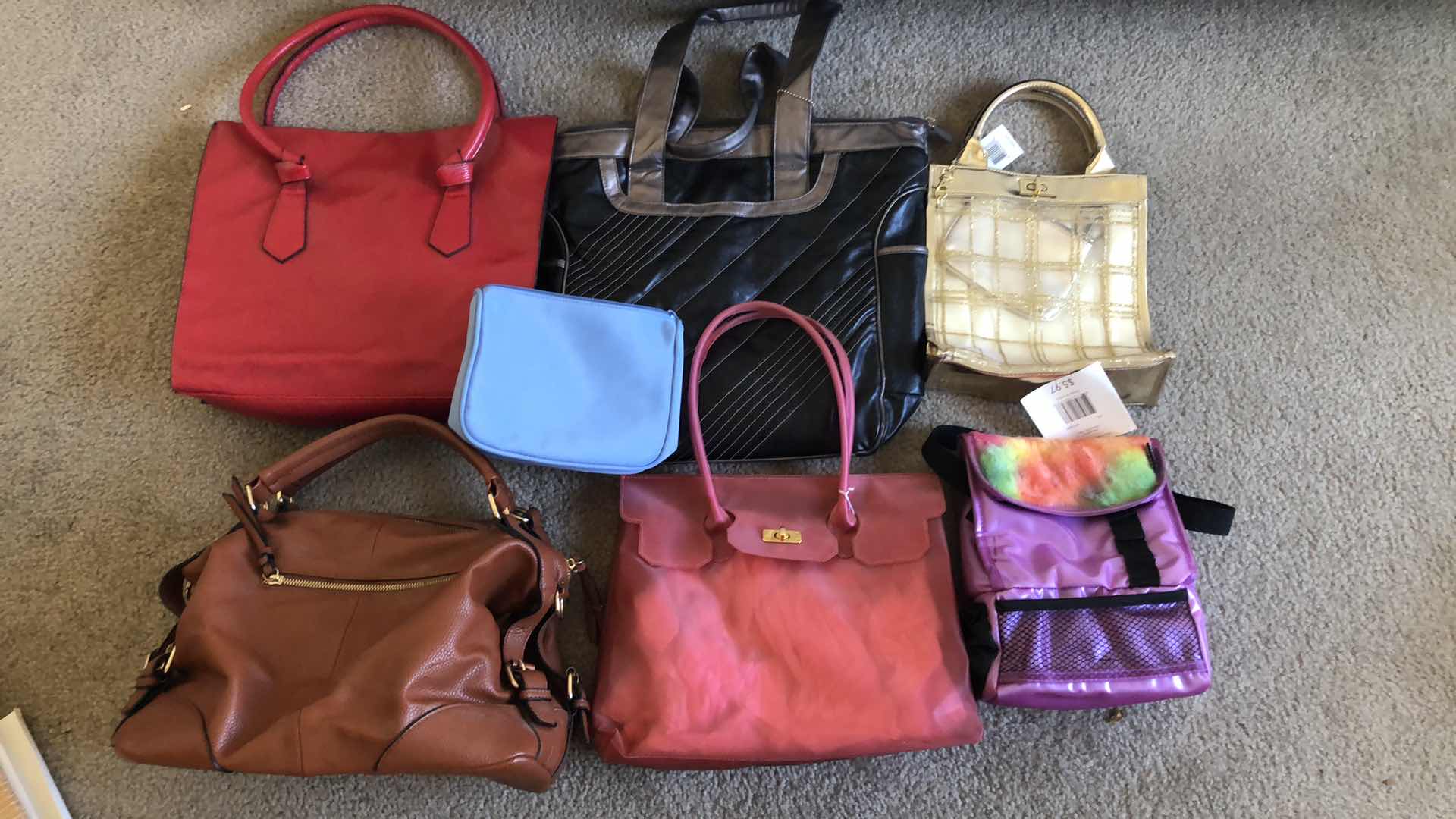 Photo 1 of 6 HANDBAGS/ TOTES AND 1 LUNCHBAG