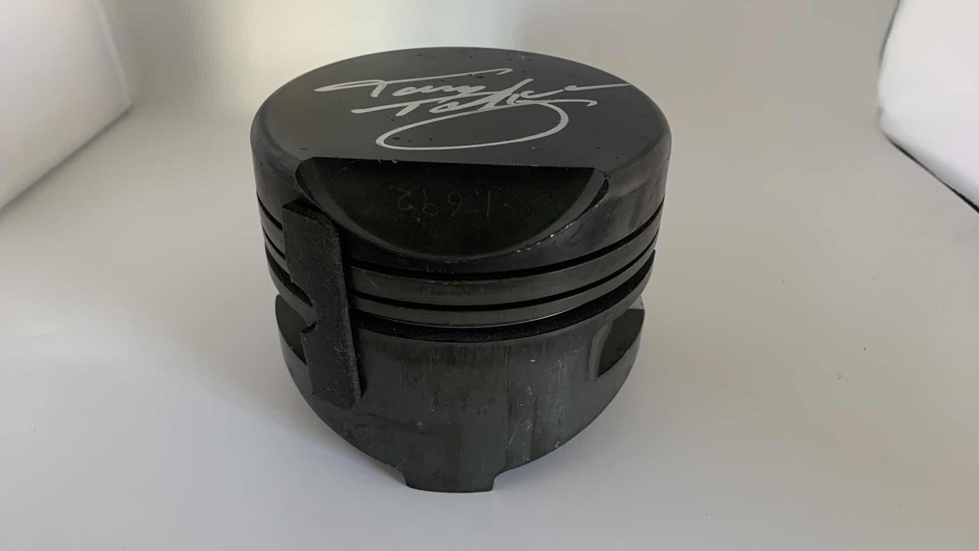 Photo 1 of AUTOGRAPHED TONY PEDREGON BME 77 PISTON.