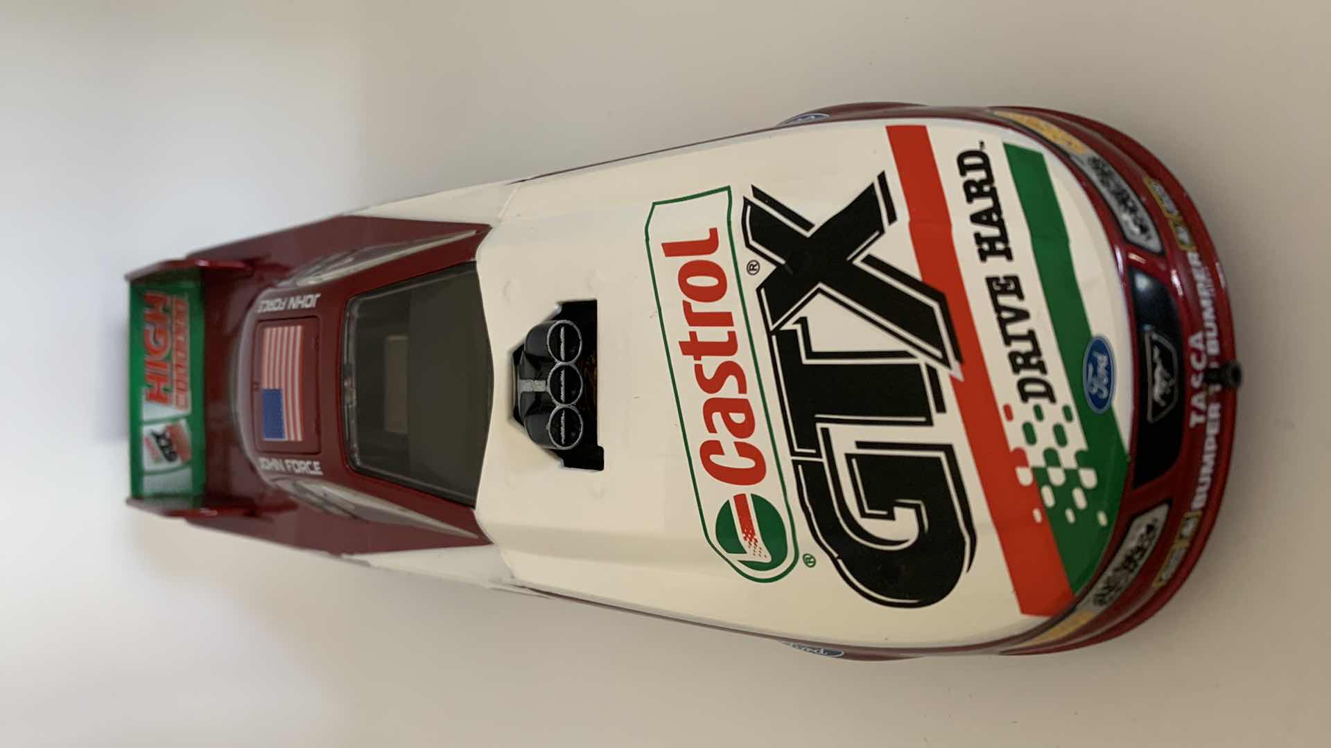 Photo 1 of CASTROL GTX JOHN FORCE DIE CAST CAR.