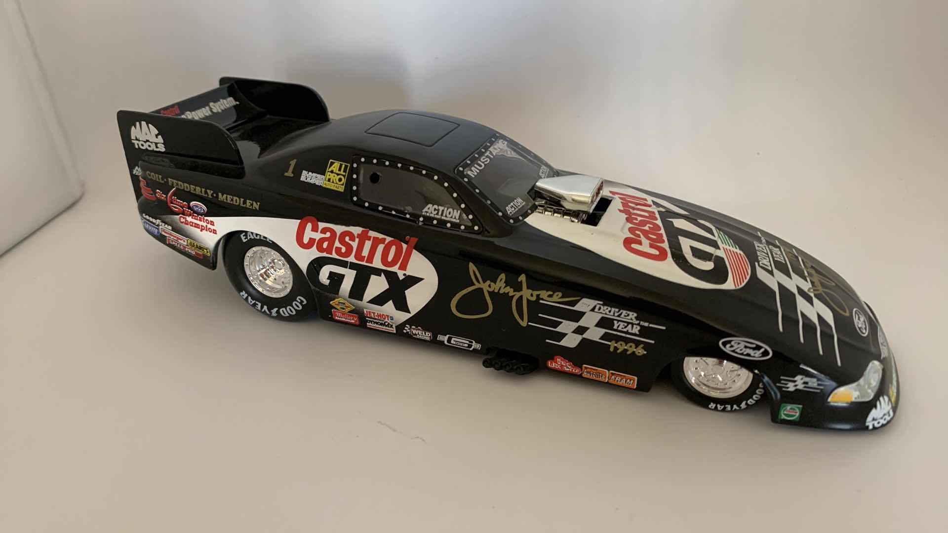 Photo 1 of CASTROL GRX JOHN FORCE DIE CAST CAR.