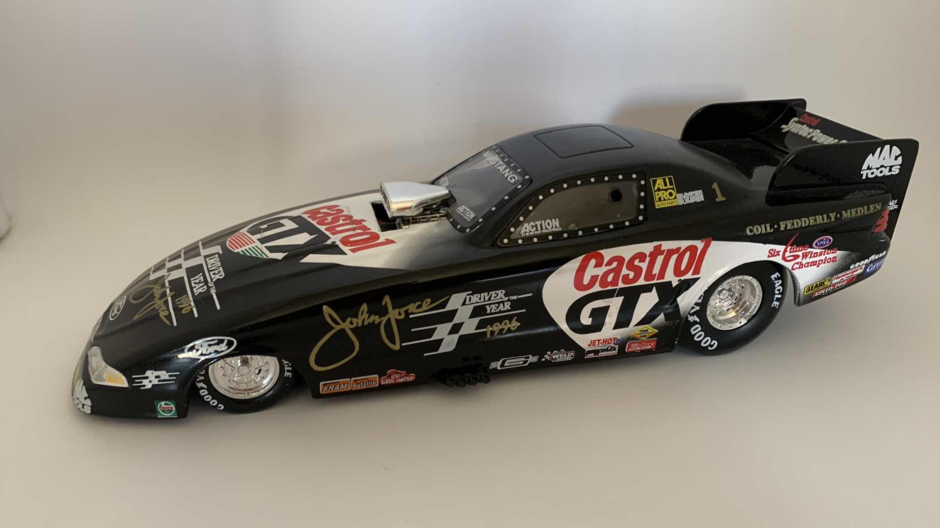 Photo 1 of CASTROL GRX JOHN FORCE DIE CAST CAR.
