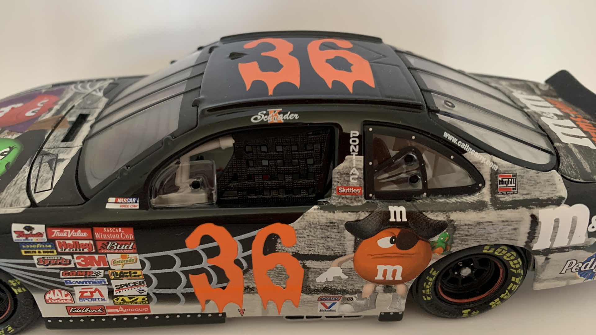 Photo 1 of M&M #36 KEN SCHRADER DIE CAST RACE CAR.