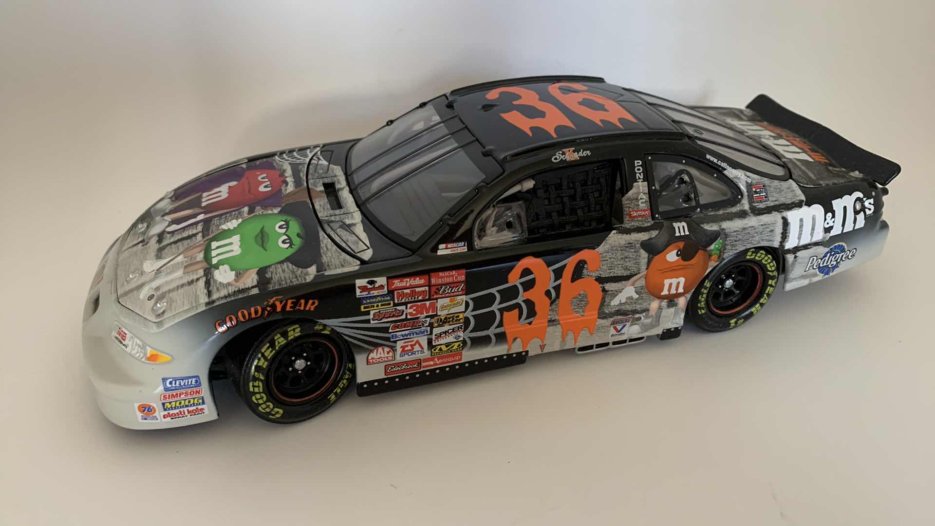 Photo 1 of M&M #36 KEN SCHRADER DIE CAST RACE CAR.