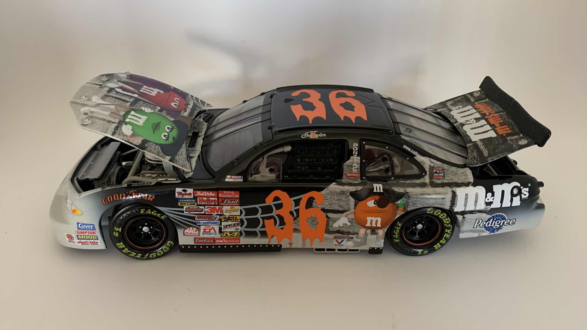 Photo 1 of M&M #36 KEN SCHRADER DIE CAST RACE CAR.