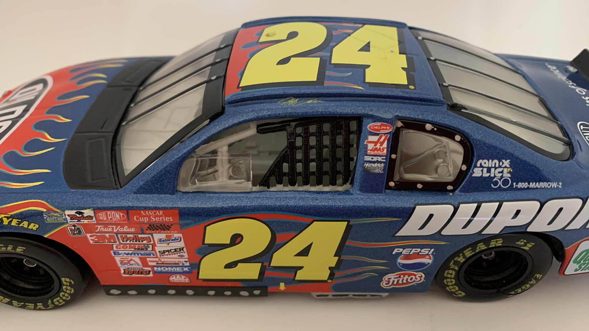 Photo 3 of DUPONT #24 JEFF GORDON DIE CAST RACE CAR.