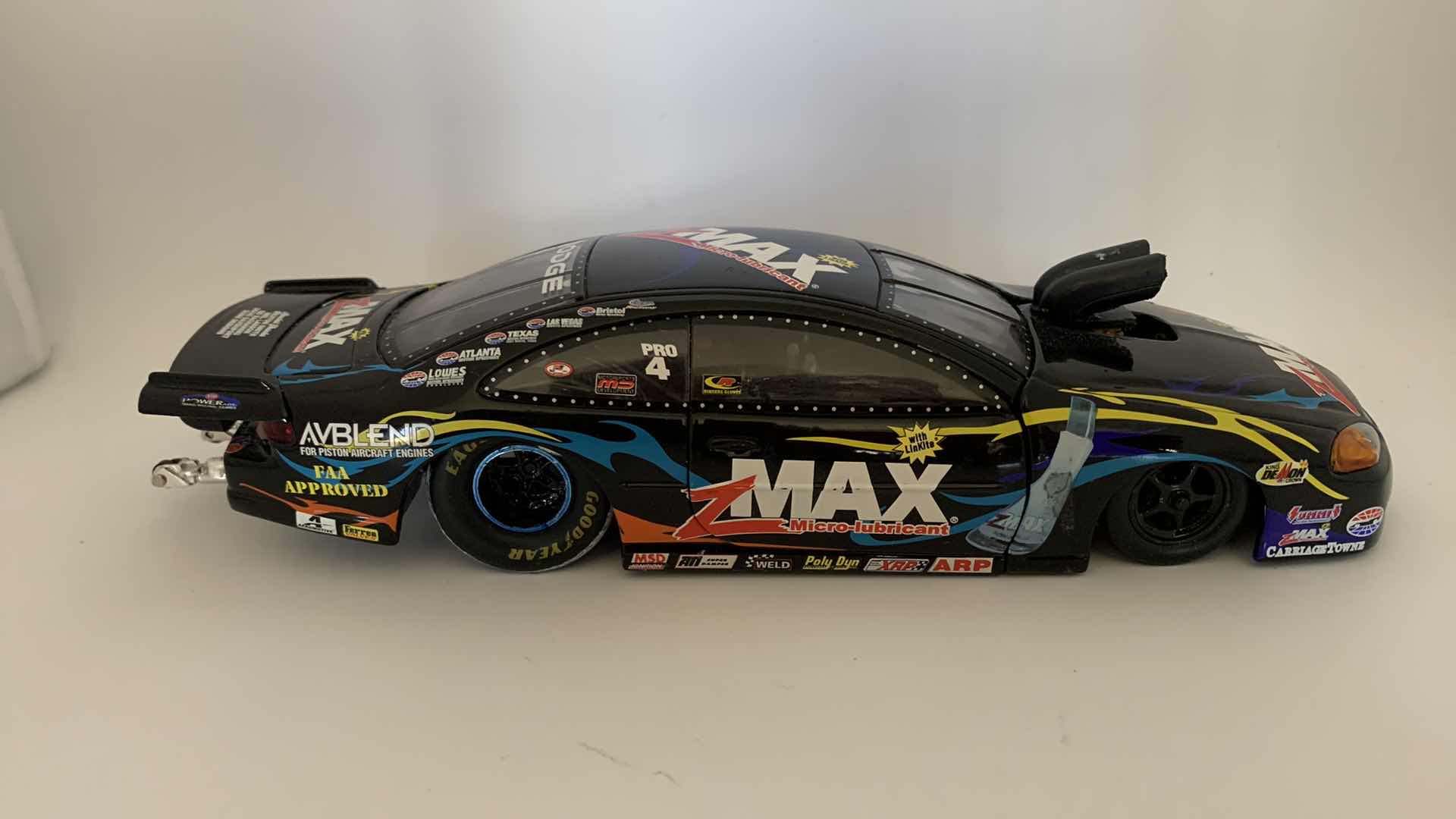 Photo 1 of Z MAX PRO STOCK DIE CAST RACE CAR.