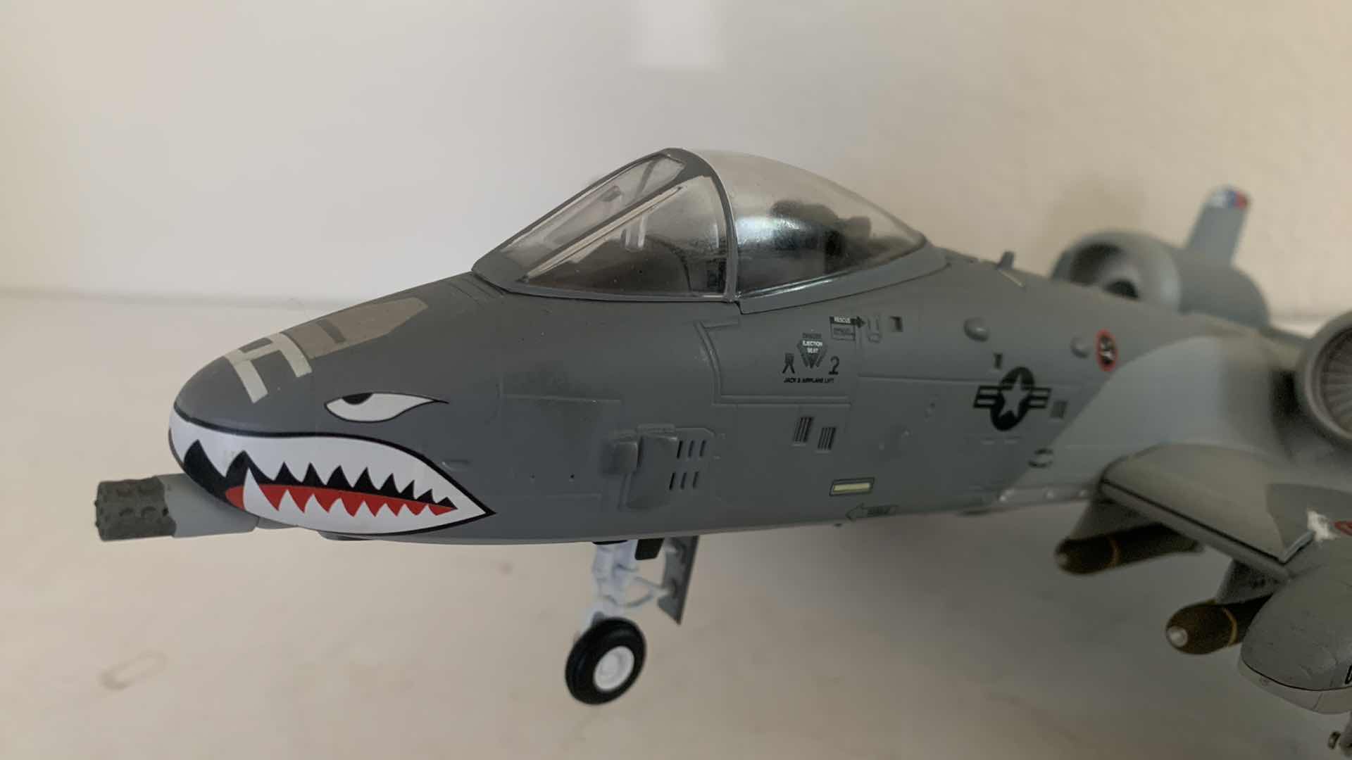 Photo 1 of A10 WARTHOG DIE CAST AURPLANE