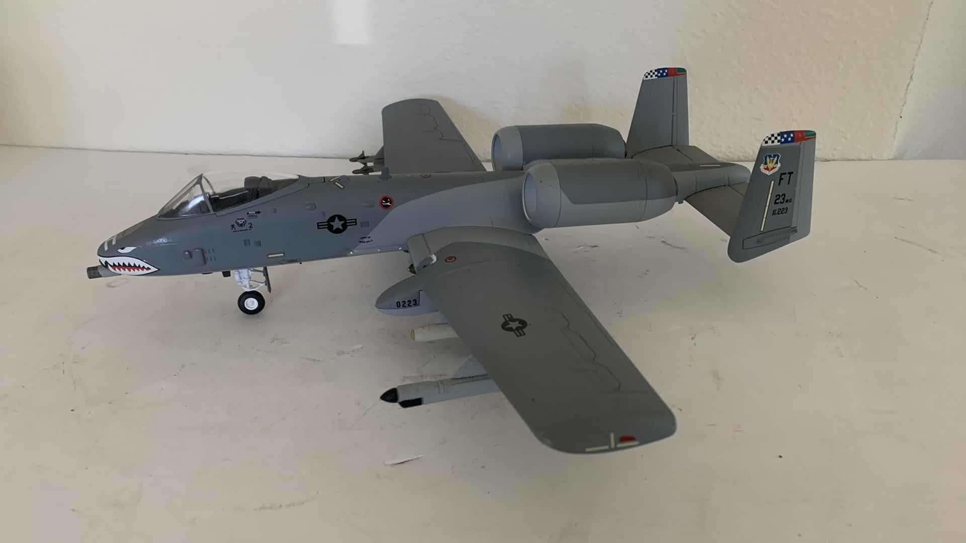 Photo 1 of A10 WARTHOG DIE CAST AURPLANE