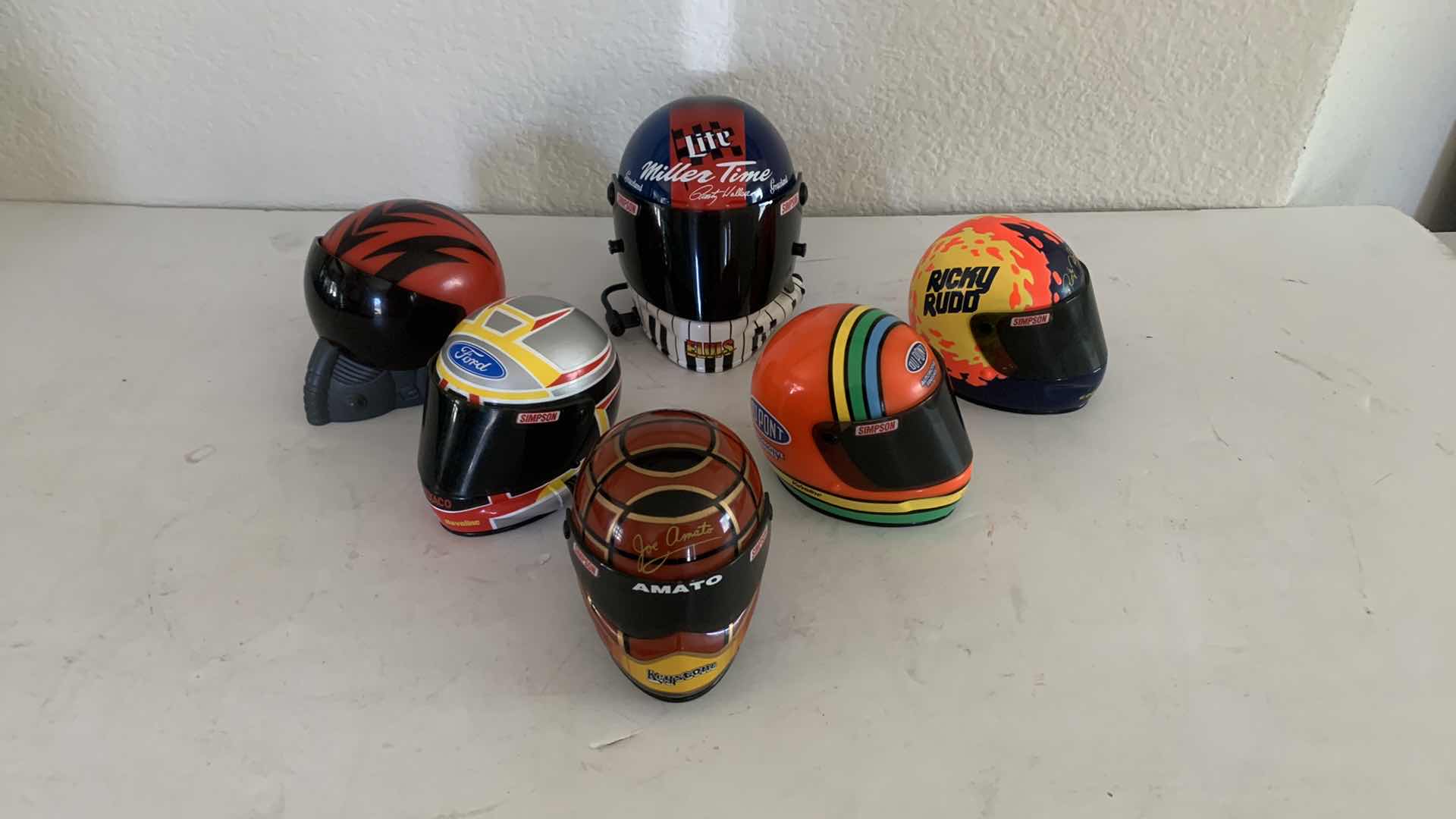 Photo 1 of MINIATURE HELMET COLLECTION.