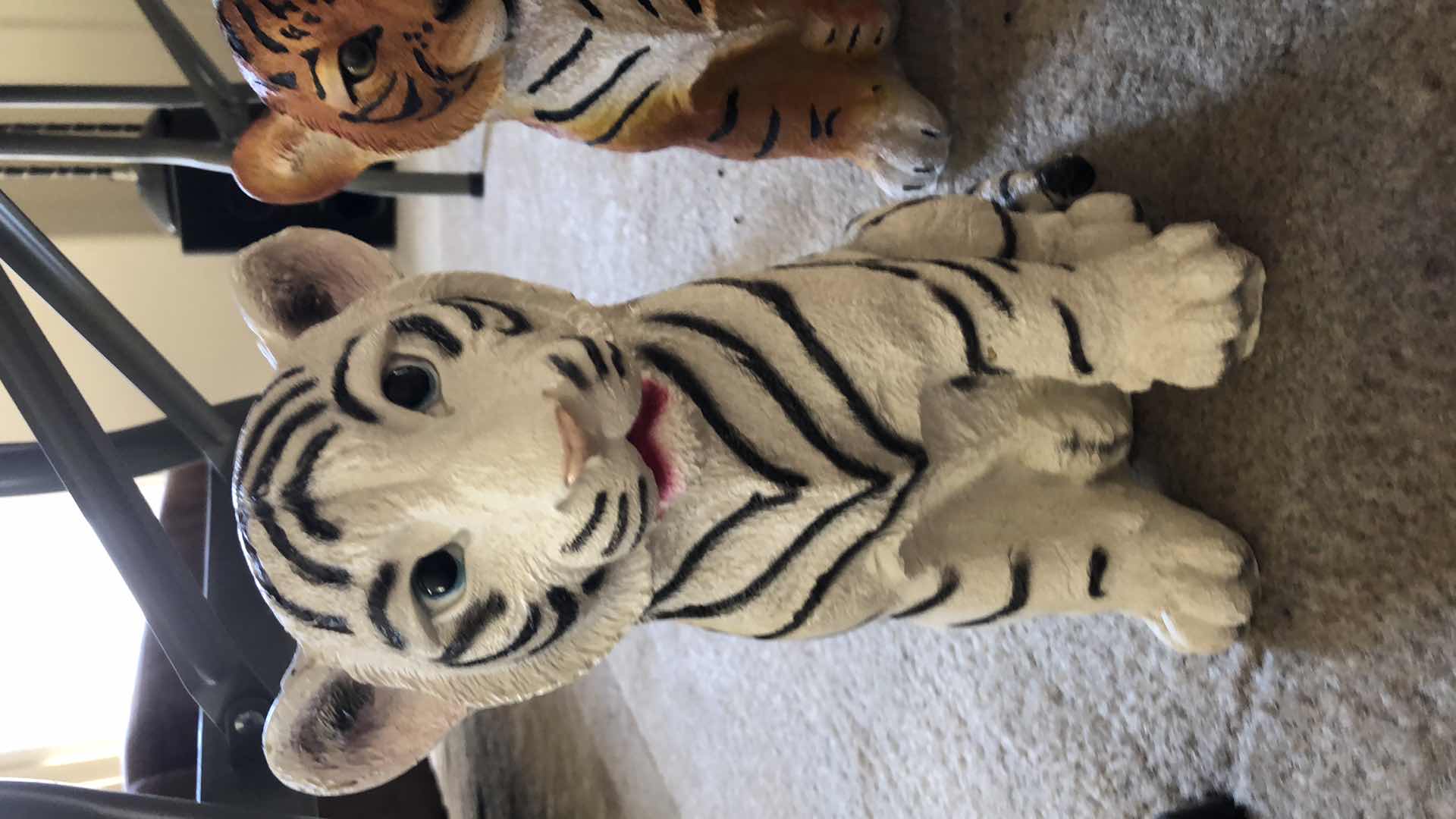 Photo 1 of COLLECTIBLE TIGER FIGURES, 3, H11”