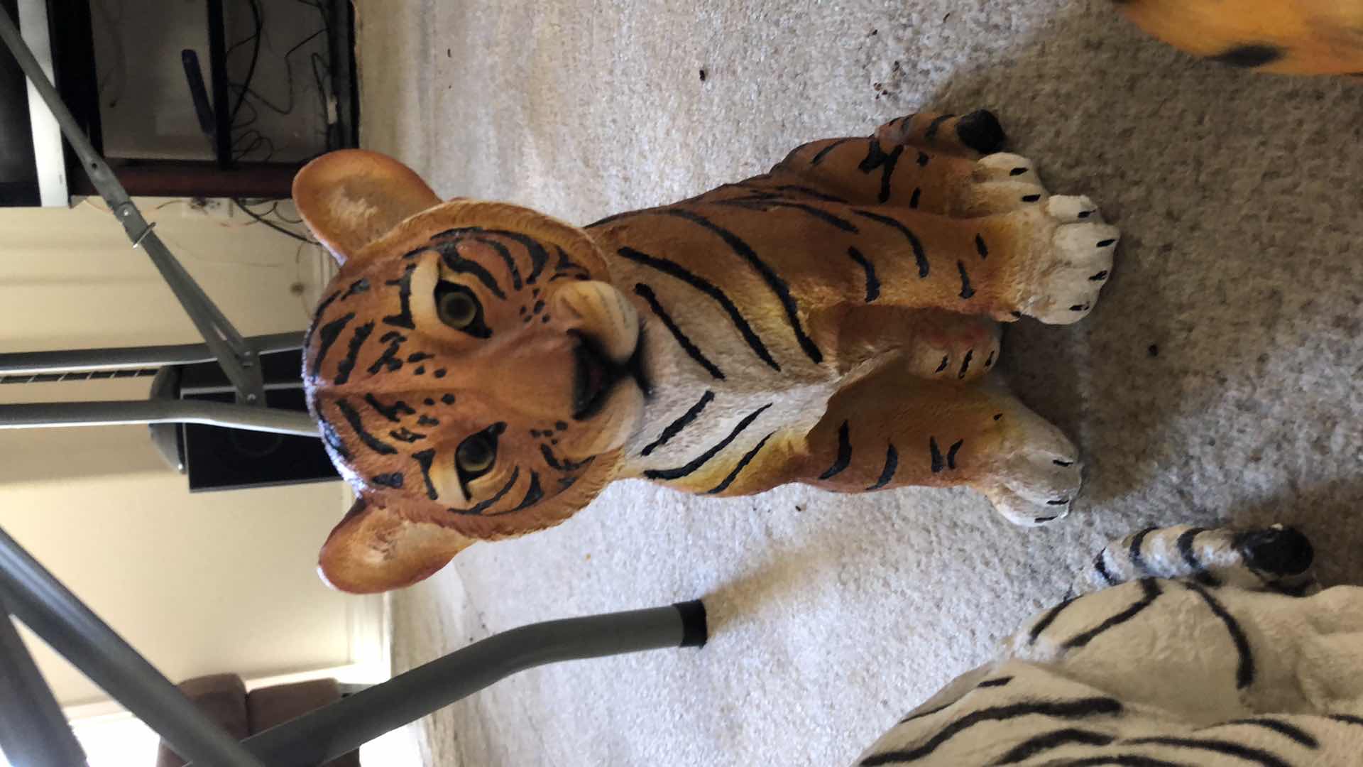 Photo 1 of COLLECTIBLE TIGER FIGURES, 3, H11”