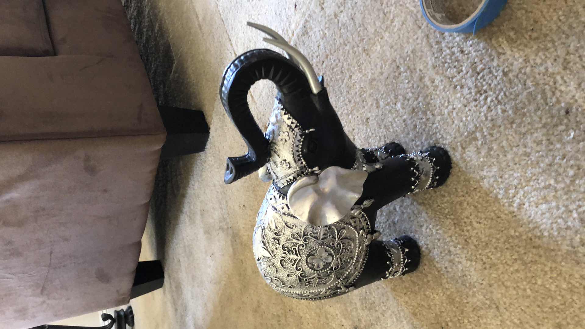 Photo 1 of COLLECTIBLE ELEPHANT FIGURE, H10”