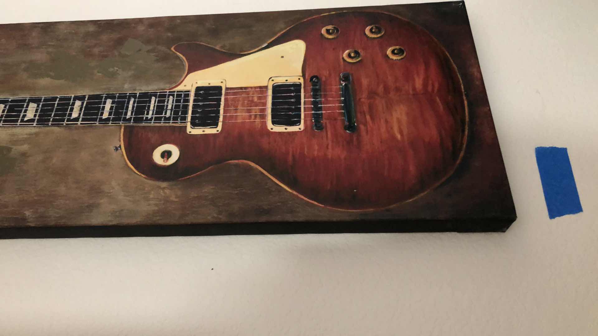 Photo 1 of GUITAR ARTWORK, 12x36”