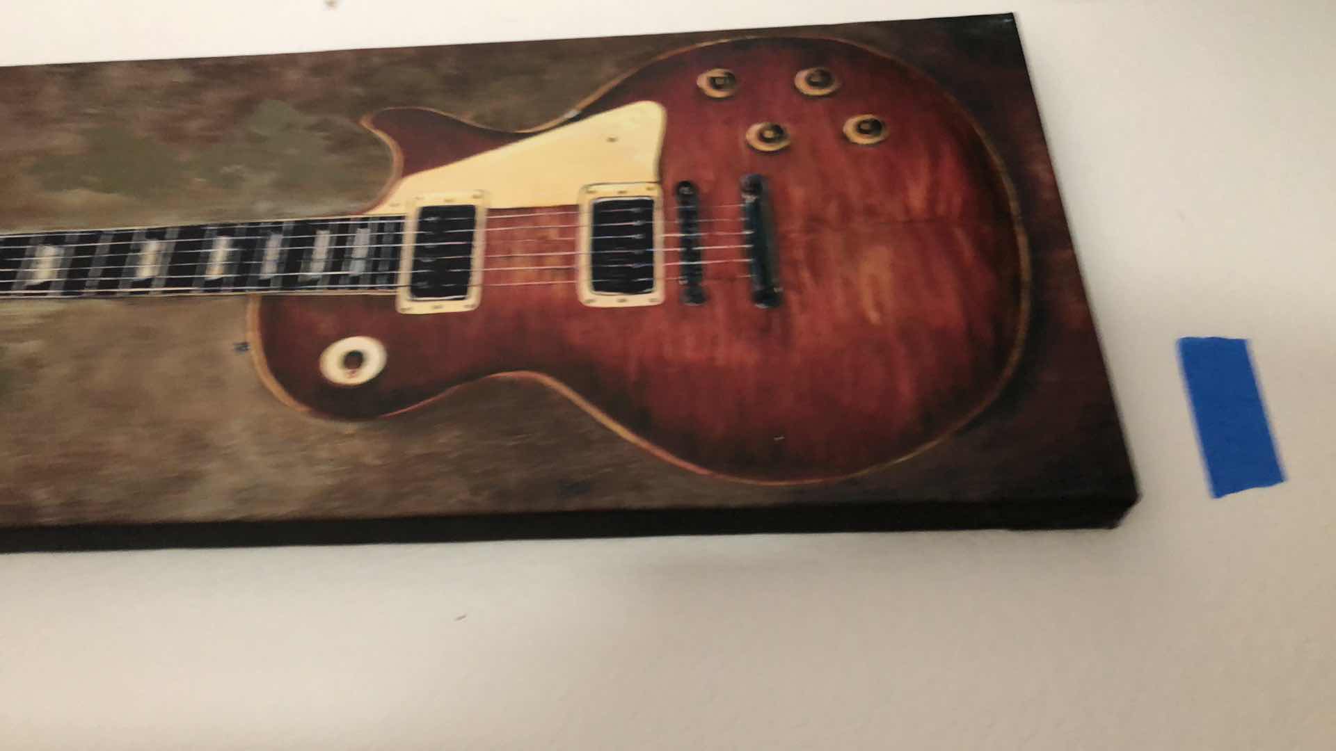 Photo 1 of GUITAR ARTWORK, 12x36”