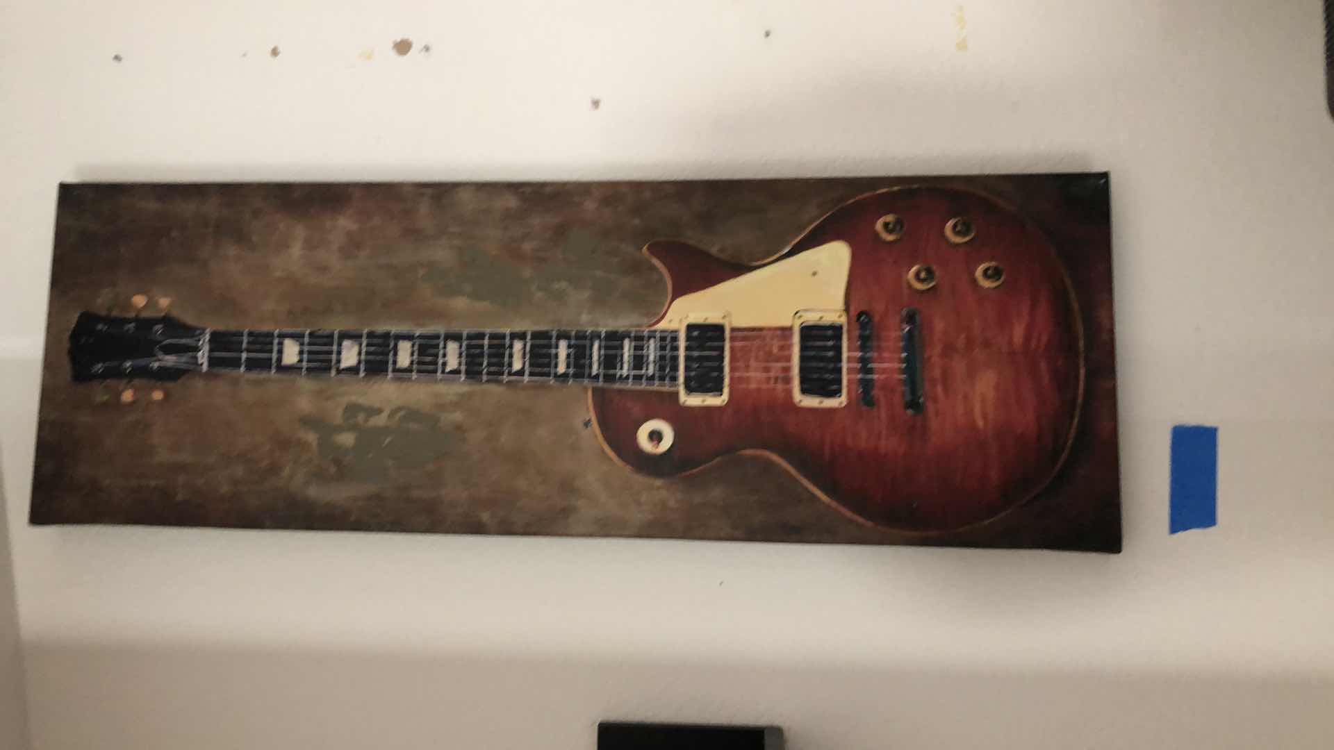 Photo 1 of GUITAR ARTWORK, 12x36”
