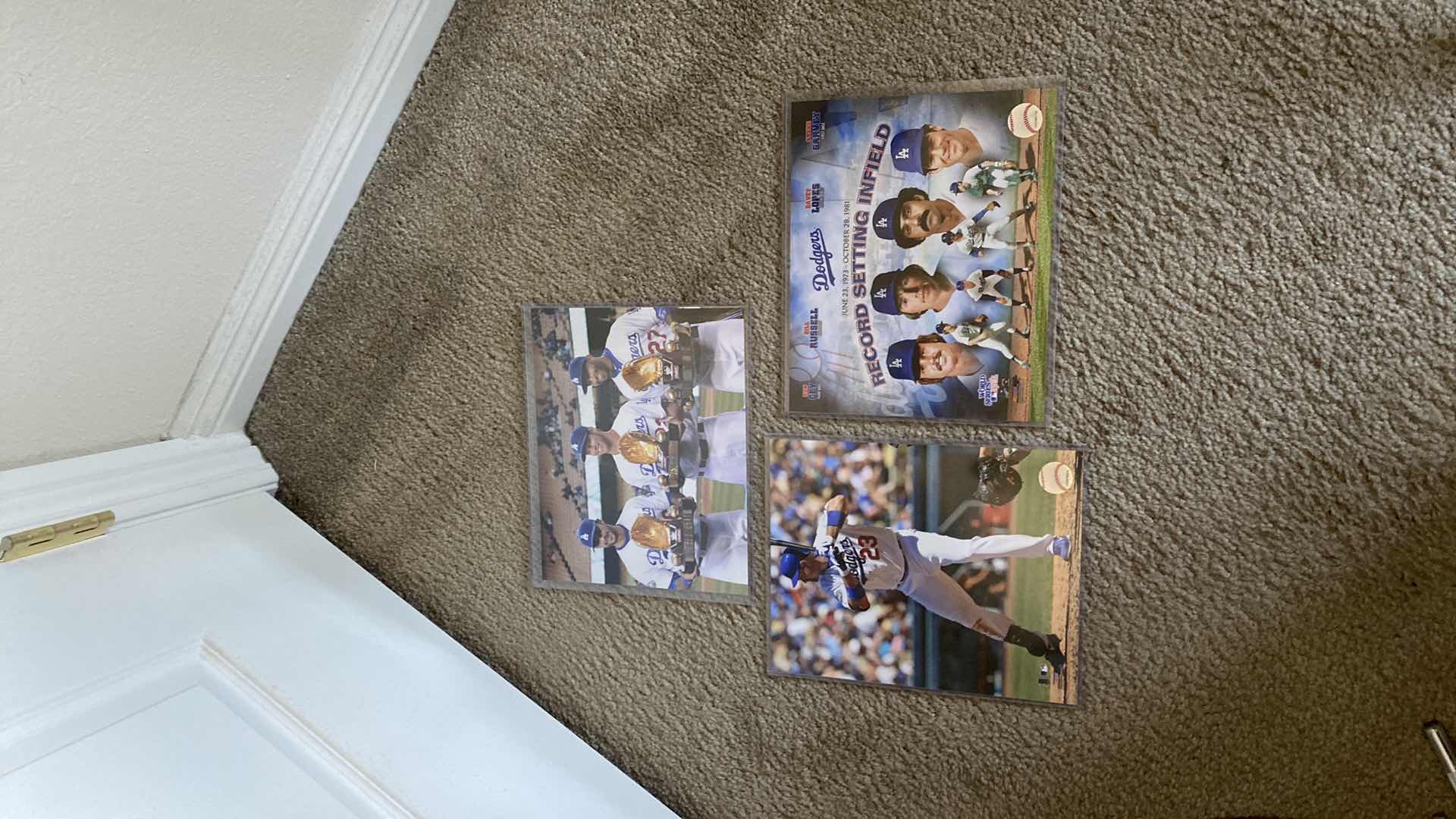 Photo 1 of 3 LAMINATED DODGERS PHOTOS 8x10