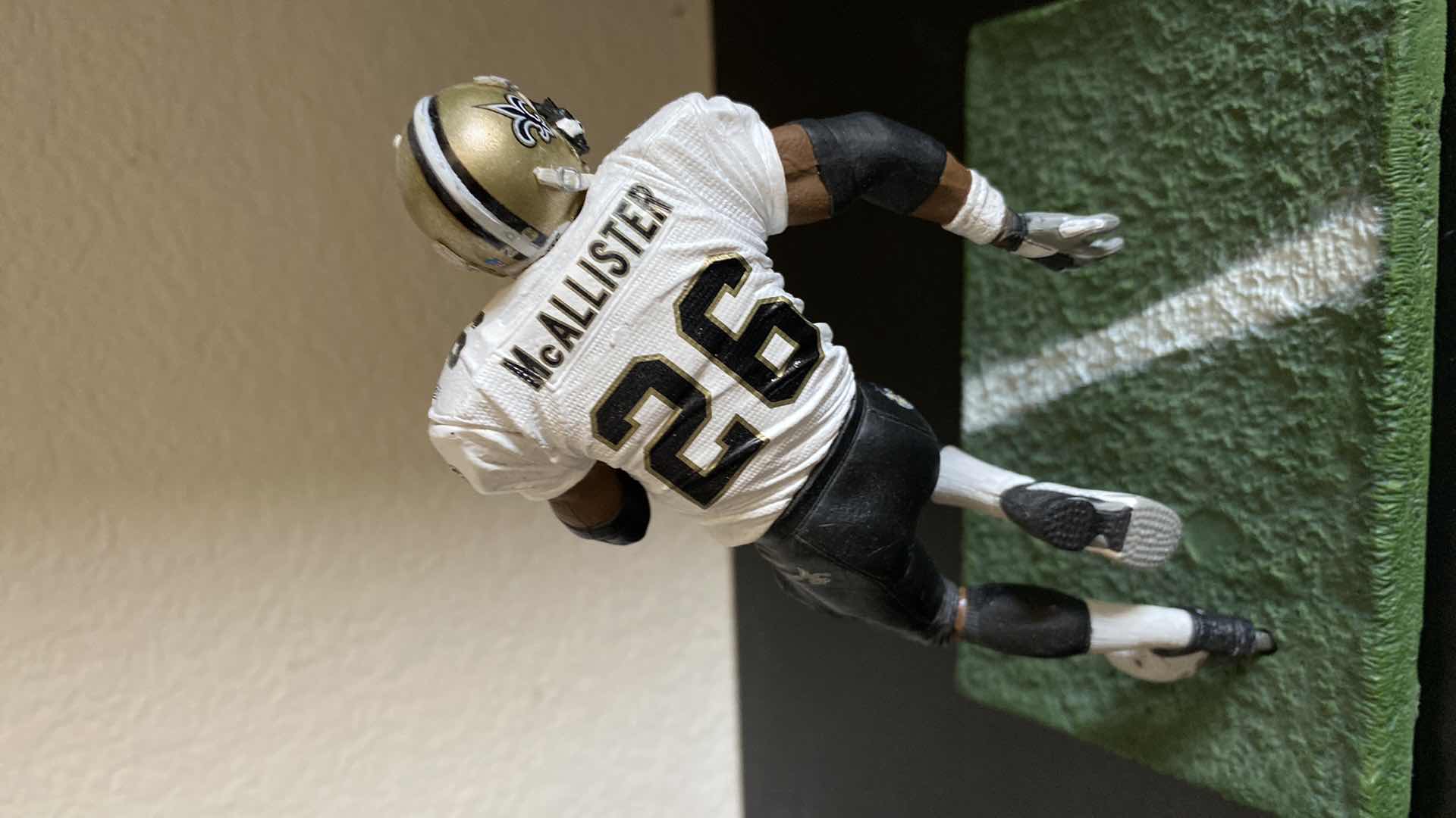 Photo 1 of 2003 NFLP SAINTS MC ALLISTER 26 COLLECTIBLE