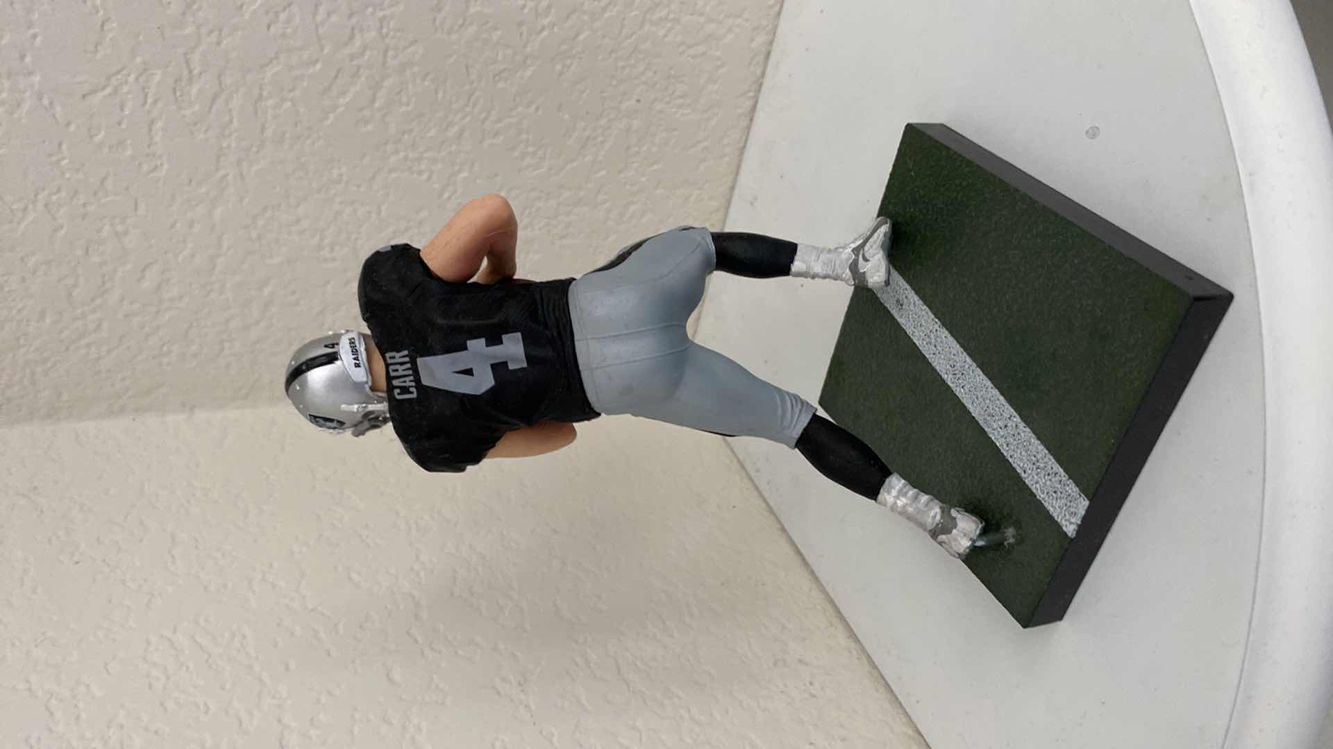 Photo 1 of 2017 NFPL RAIDERS CARR 4 COLLECTIBLE