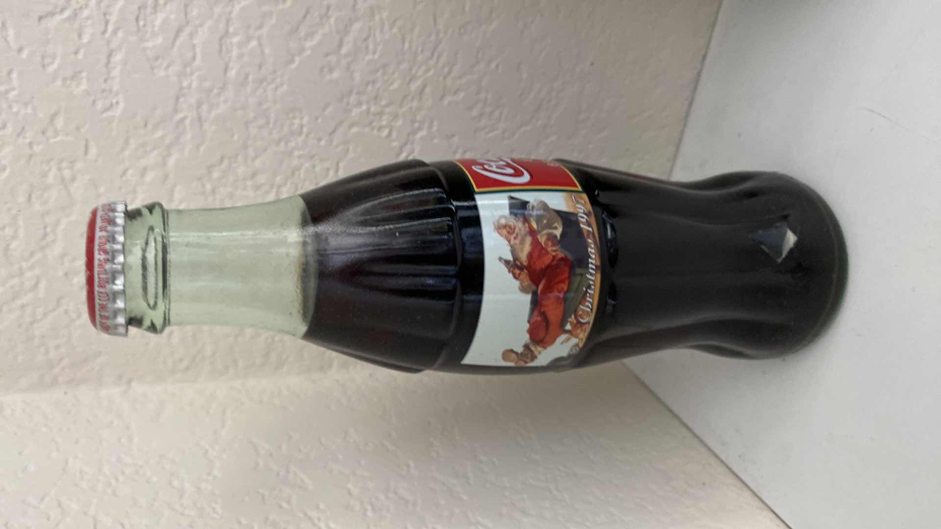 Photo 1 of 2 1997 GLASS BOTTLES COCA-COLA