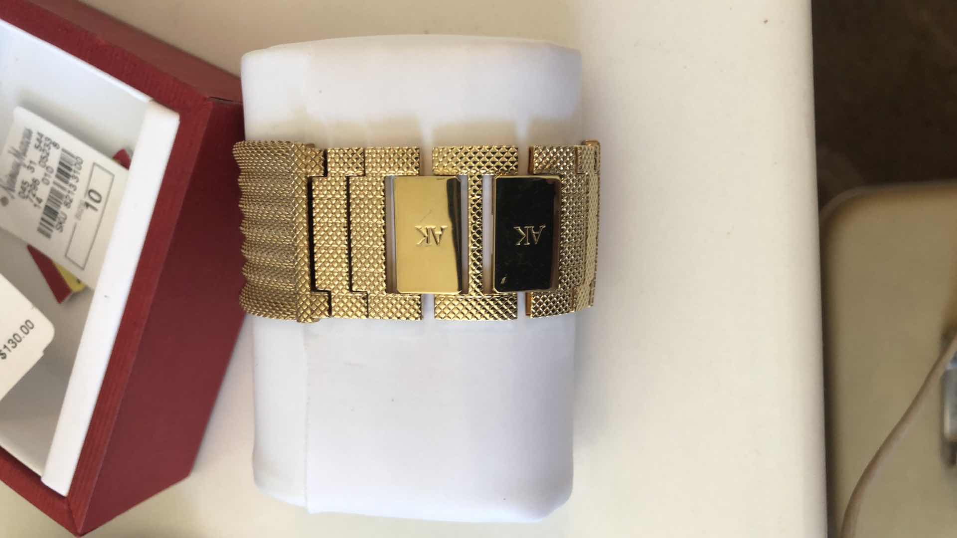 Photo 1 of NEW ANNE KLEIN GOLD LADIES WATCH,