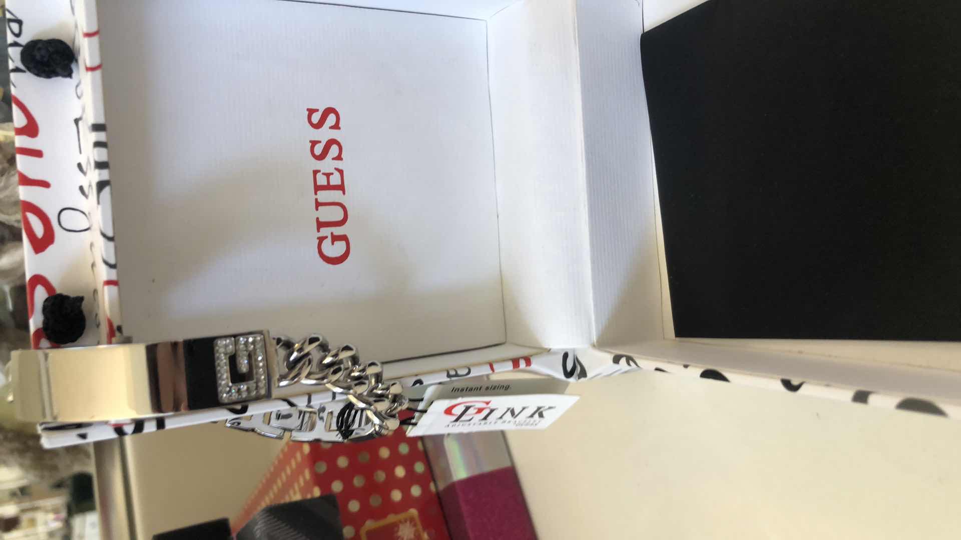 Photo 1 of NEW SILVER GUESS BRACELET/ WATCH