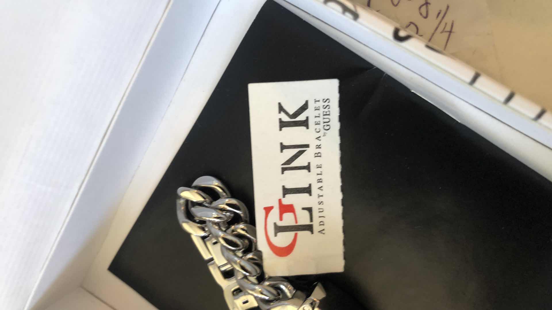 Photo 1 of NEW SILVER GUESS BRACELET/ WATCH