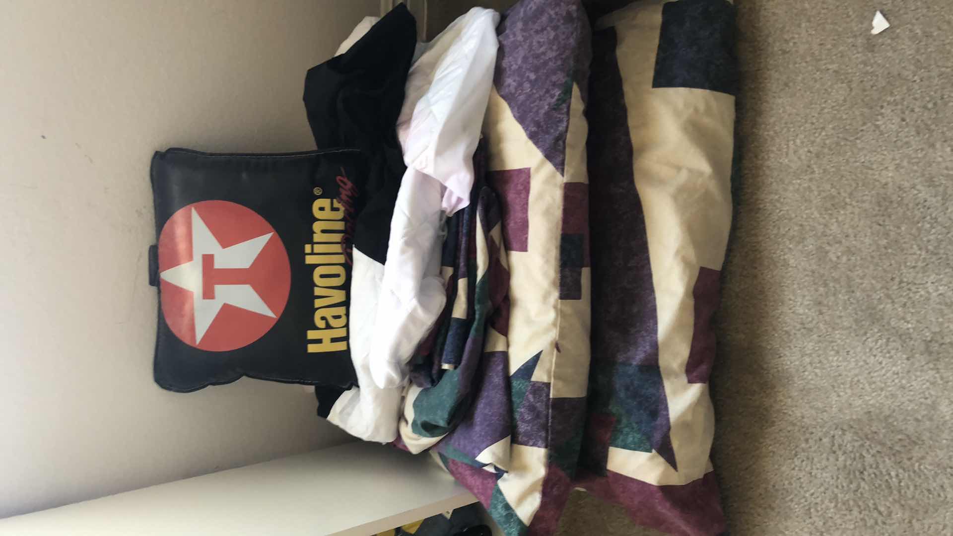 Photo 1 of FULL BEDDING, BEDSKIRT AND HAVOLINE PILLOW