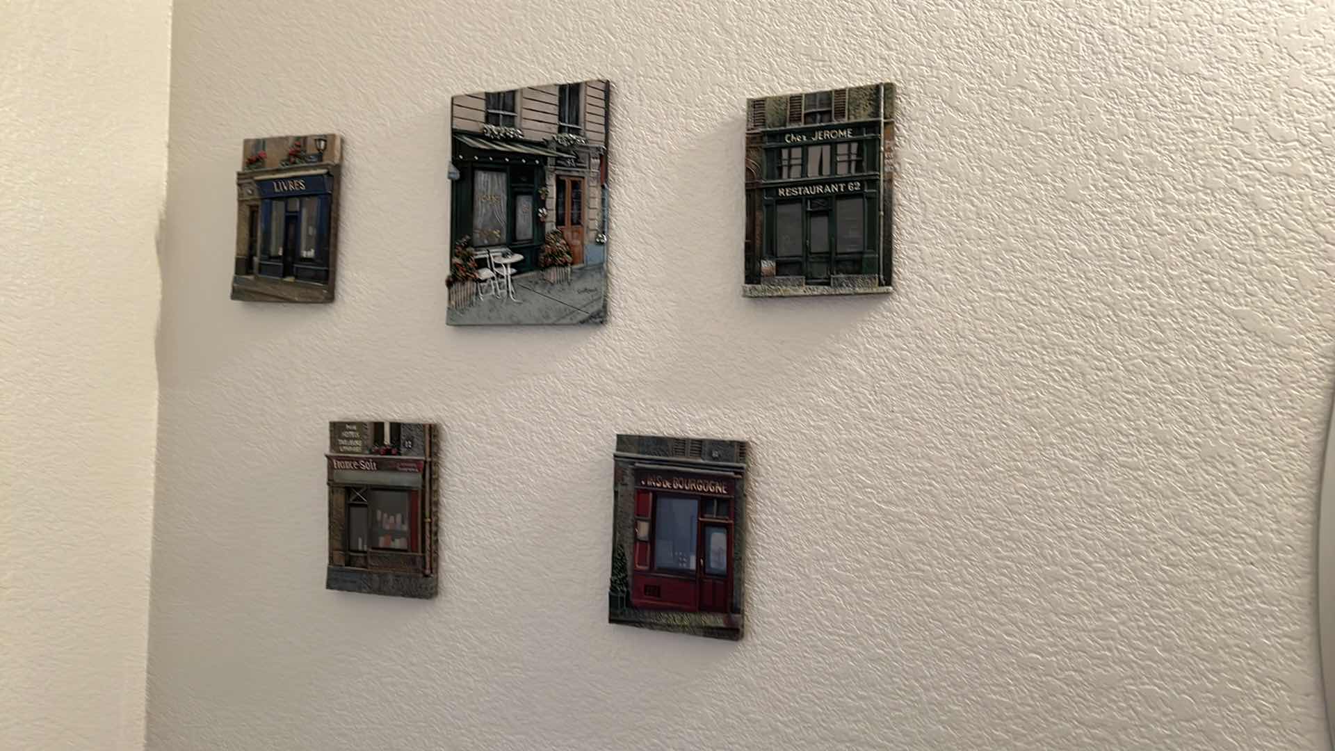 Photo 2 of 5-SMALL CERAMIC WALL ARTWORKS