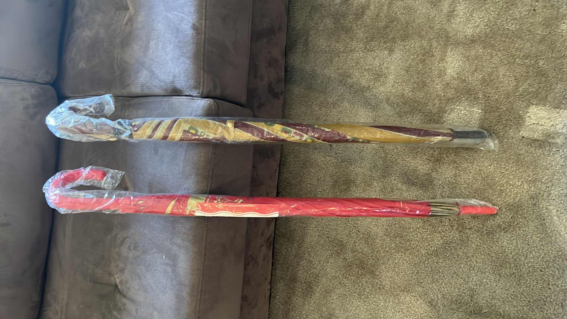 Photo 1 of 2-NEW CANE UMBRELLAS