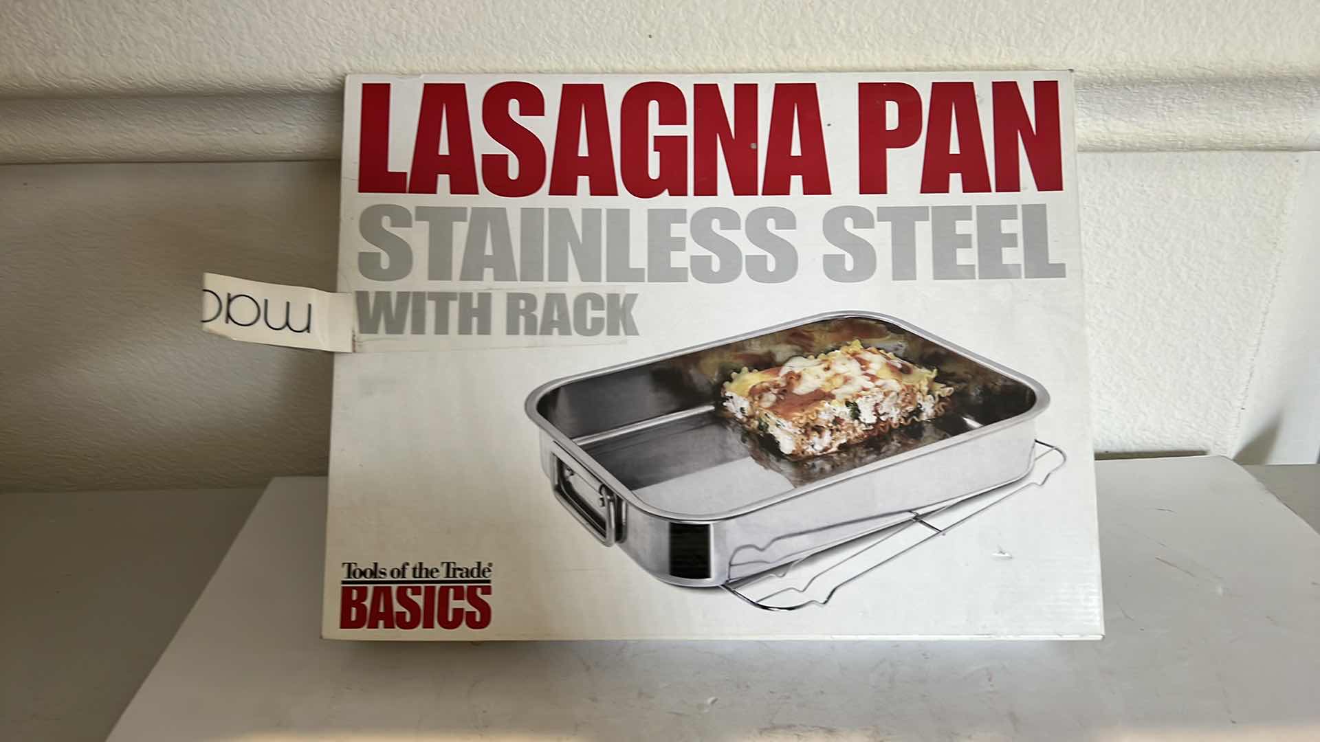 Photo 1 of NEW SS LASAGNA PAN, BLACK CORNING WATE