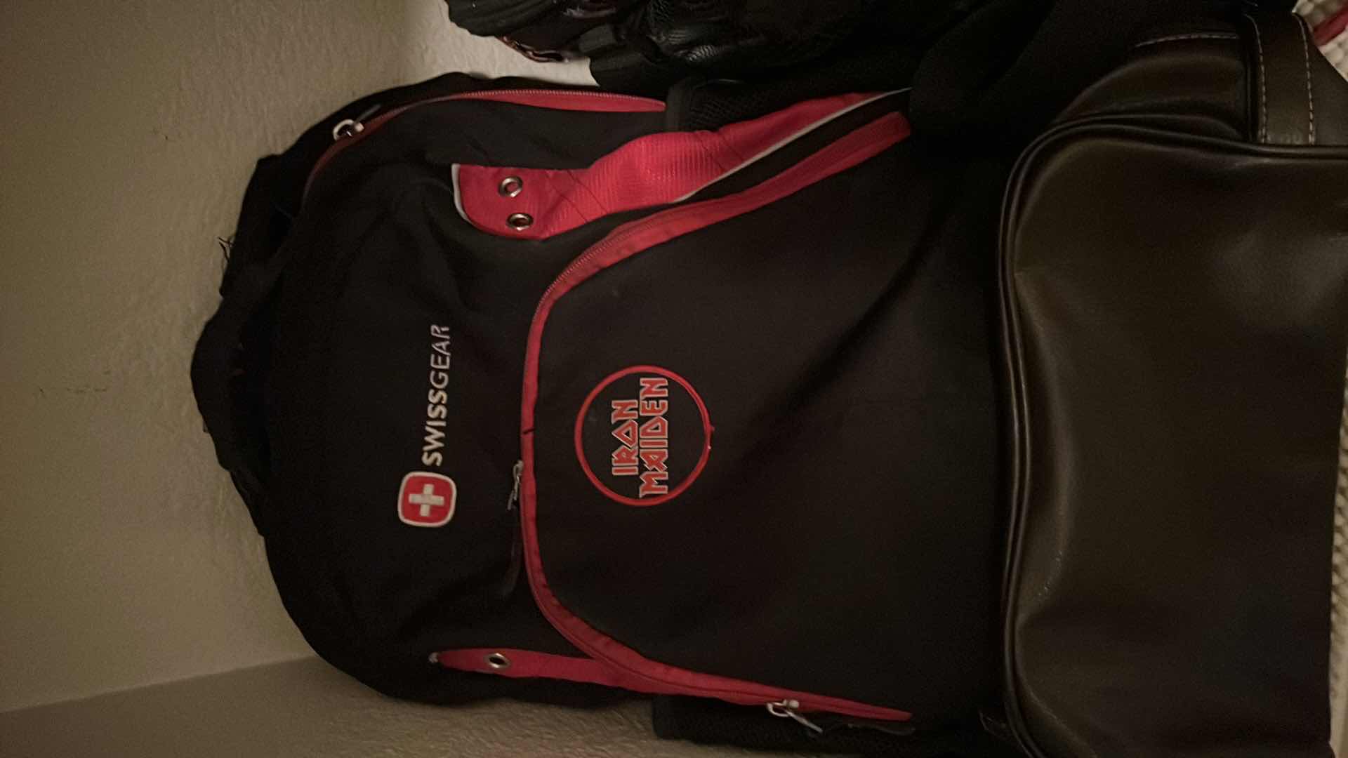 Photo 1 of RAIDERS COOLER, SWISS GEAR BACKPACK, 3-MENS LEATHER SMALL BAGS