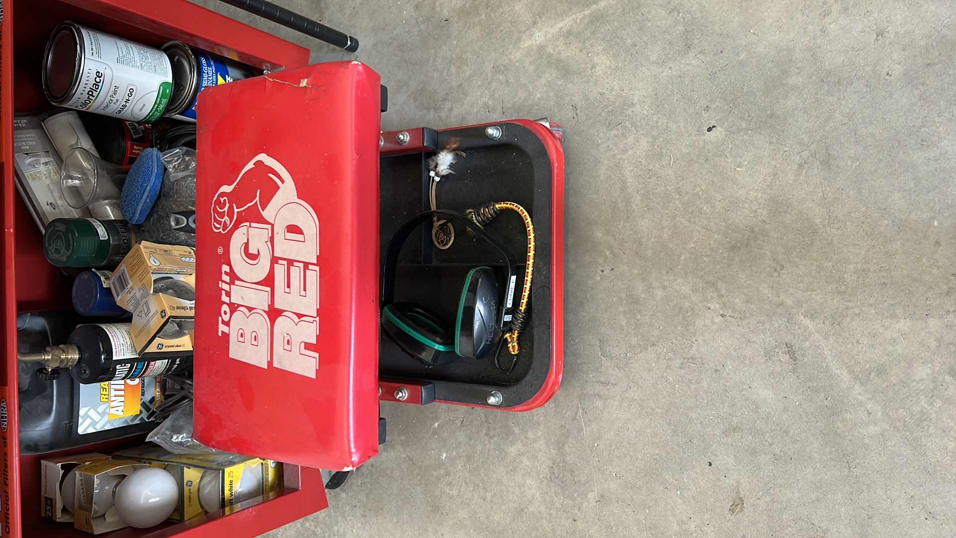 Photo 1 of 2-RED CRAFTSMAN TOOL BOXES W CONTENTS