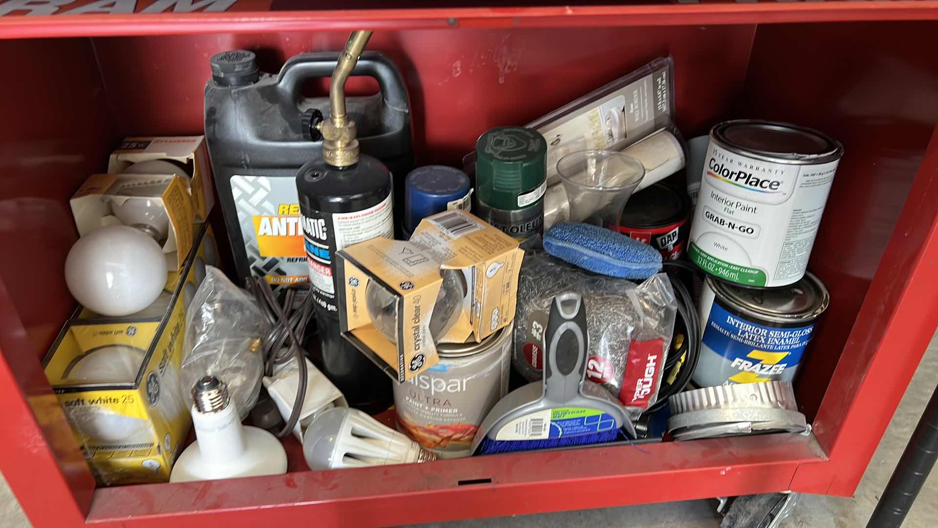 Photo 5 of 2-RED CRAFTSMAN TOOL BOXES W CONTENTS