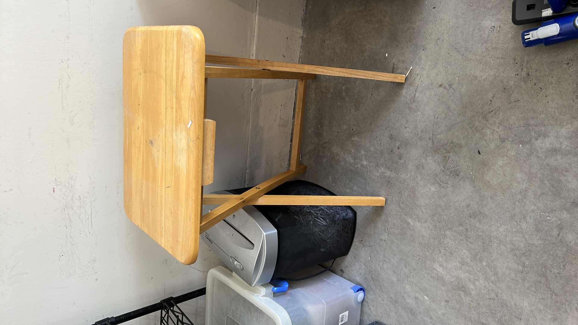 Photo 1 of BLACK METAL GARAGE SHELVING UNIT W CONTENTS, GARAGE ITEMS