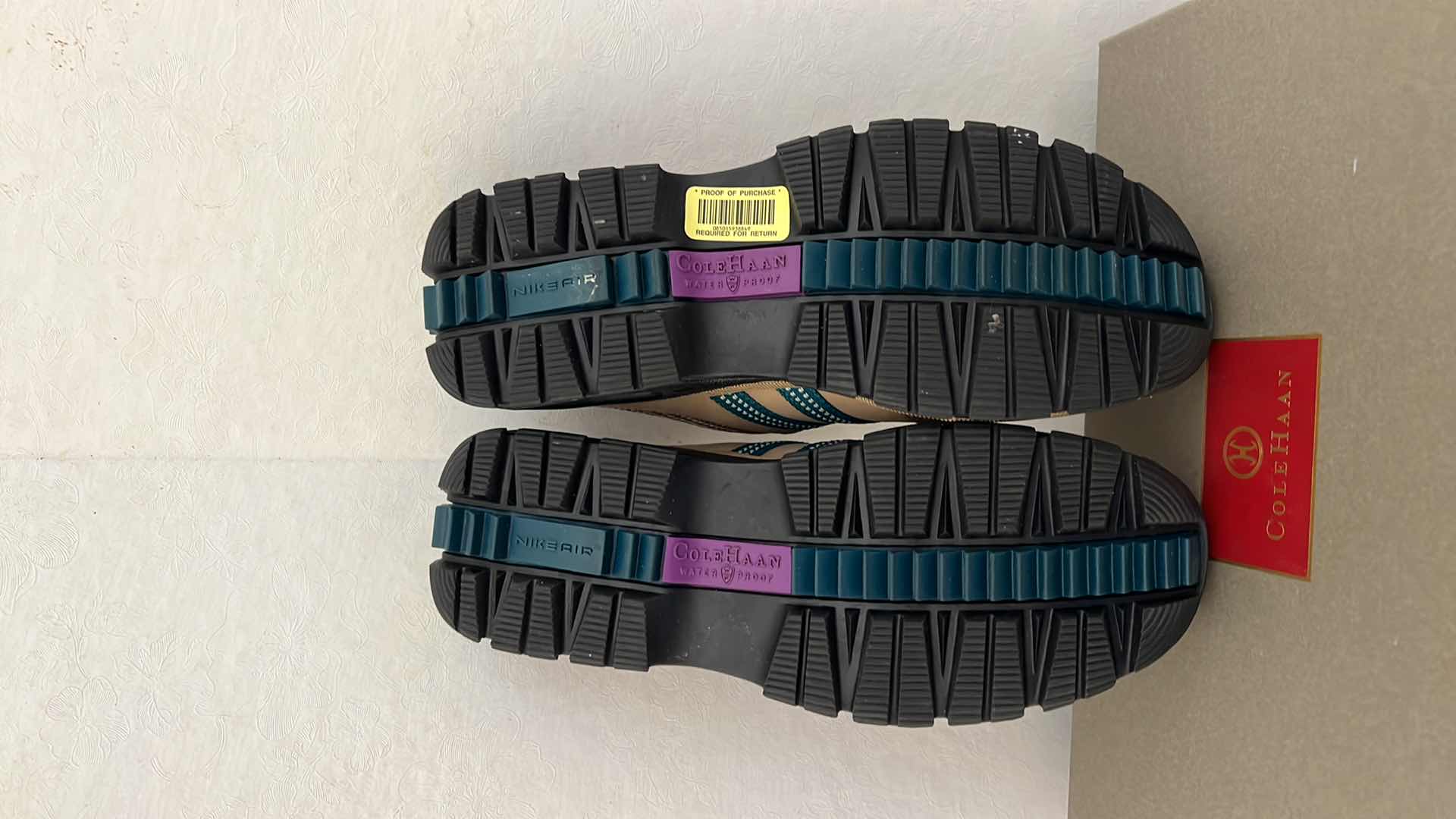 Photo 1 of LADIES COLE HAAN SADDLE TAN SLIDE SHOES (SIZE 7.5)