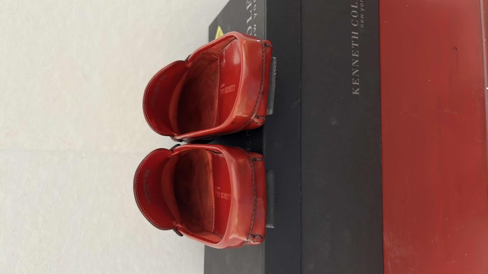 Photo 1 of LADIES RODEO DRIVE RED SLIDE SHOES (SIZE 6.5)