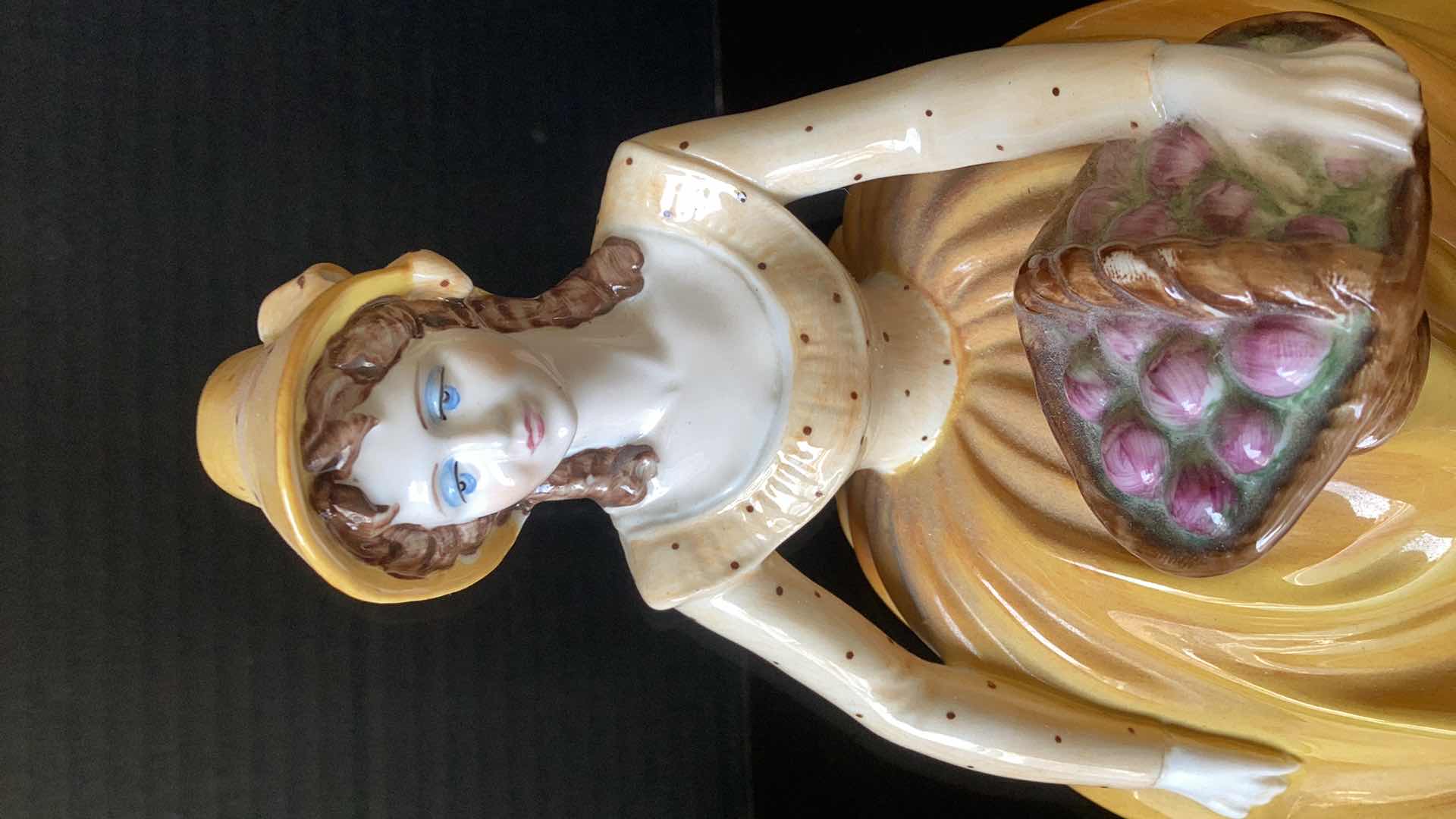 Photo 1 of LADIES OF FASHION “CONSTANCE” BONE CHINA MADE IN ENGLAND 8” TALL 