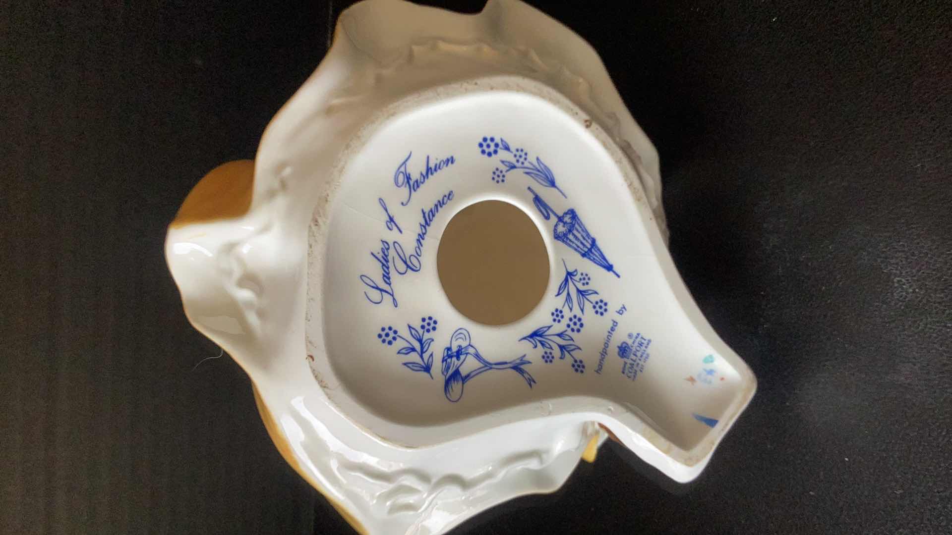 Photo 1 of LADIES OF FASHION “CONSTANCE” BONE CHINA MADE IN ENGLAND 8” TALL 