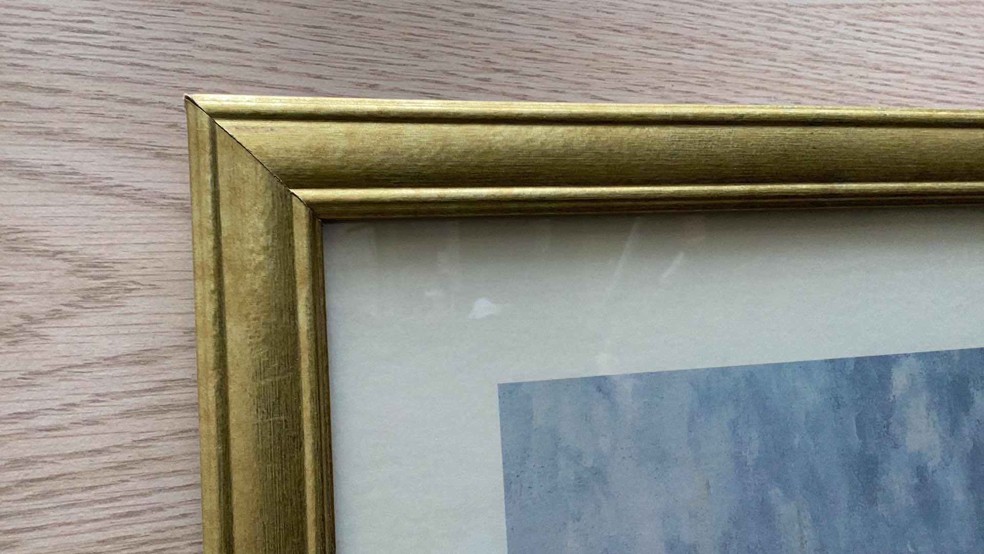 Photo 1 of CLAUDE MONET “LA PLAGE A SAINTE ADRESSE 30” X H 24”