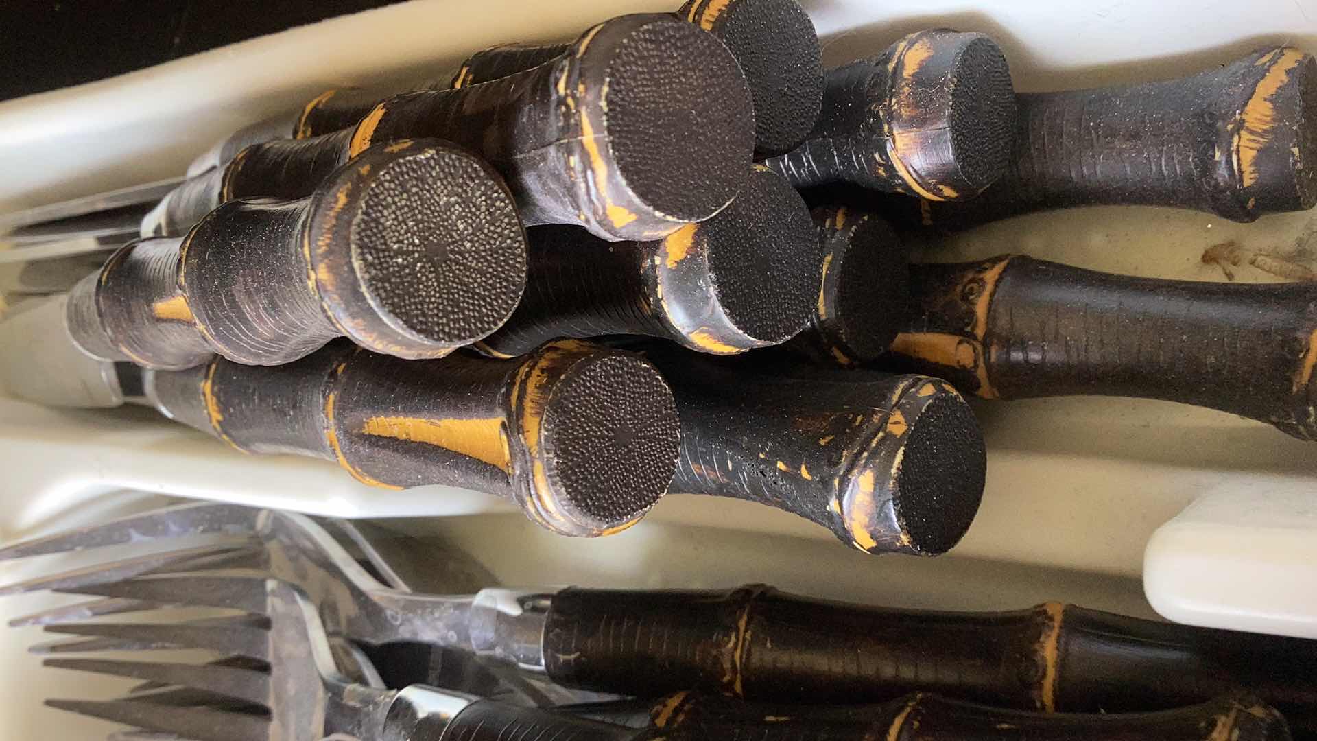 Photo 1 of BAMBOO STYLED FLATWARE