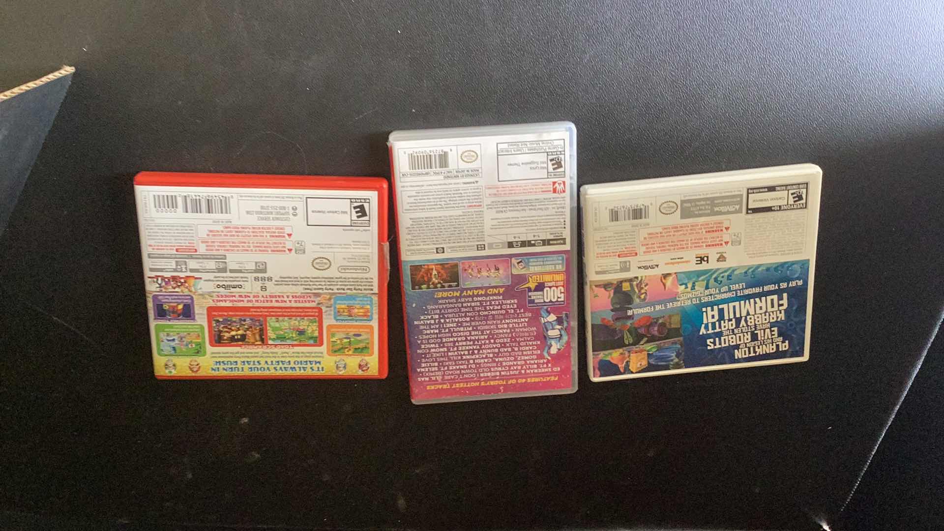 Photo 1 of THREE NINTENDO GAMES