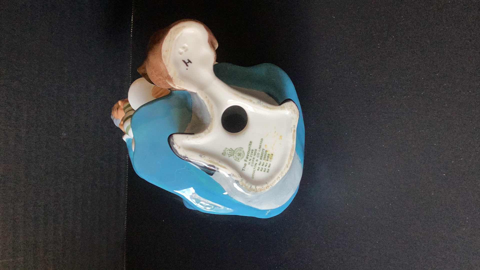 Photo 1 of ROYAL DOULTON VINTAGE “THE FAVORITE” 7” TALL 